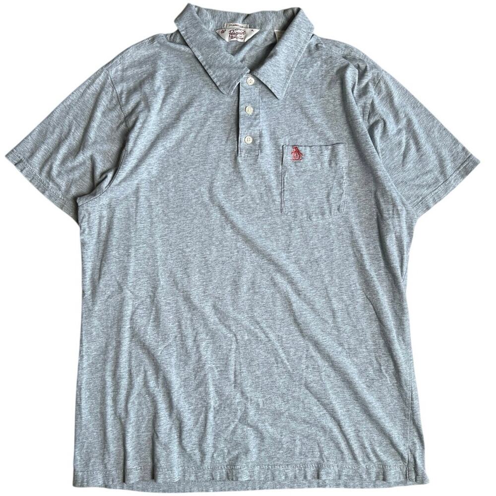Original Penguin by Munsingwear Gray Polo Shirt Men’s XL Slim/Classic Fit